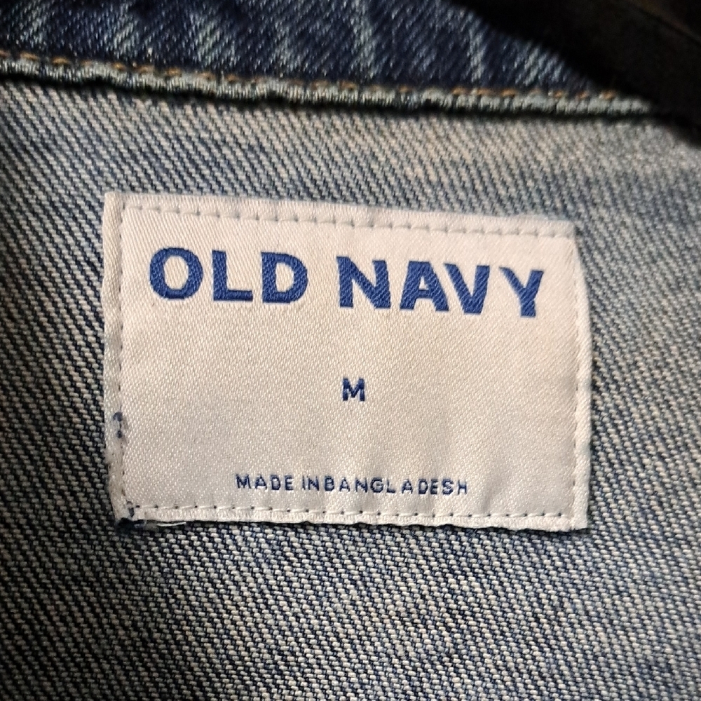 Old Navy Blue Denim Jacket - Picture 2 of 3